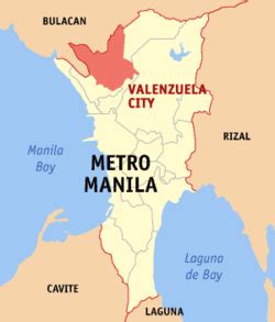 is valenzuela part of metro manila|Valenzuela Map .